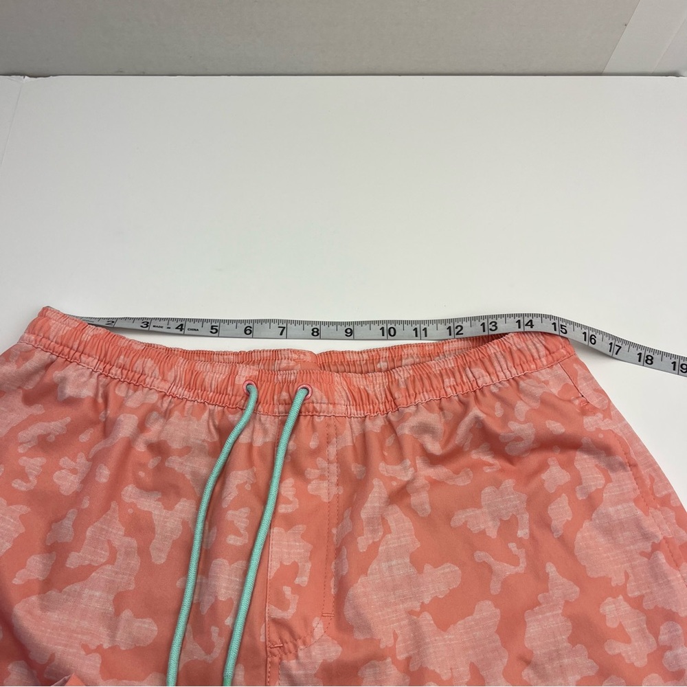 Huk Mens Swim Shorts Size Large Liner Peach Orange Color Summer Vacation Outdoor - Picture 5 of 10